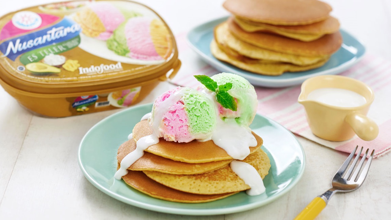 Pancake Toping Es Krim Nangka Nusantara Photo